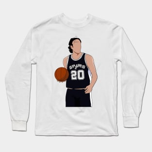 Manu Ginobili Long Sleeve T-Shirt